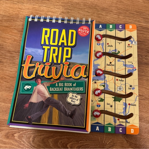Klutz Road Trip Trivia Book - Picture 1 of 1